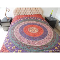 cubre cama mandala 240x260